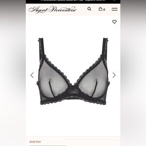 Agent provocateur bra size 34 C